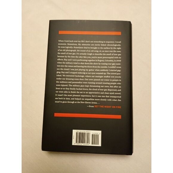 ROBBY KRIEGER Set the Night on Fire SIGNED BOOK Hardcover 1ST ED Certificate COA - Picture 3 of 7